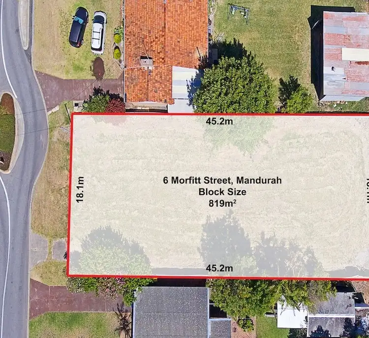 Third view of Homely land listing, 6 MORFITT STREET, Mandurah WA 6210