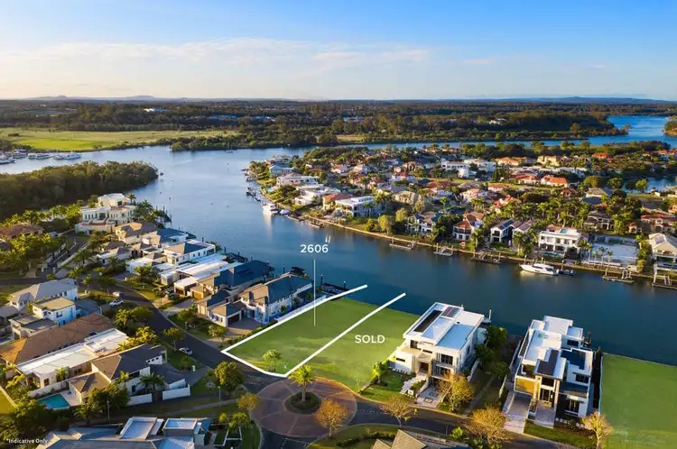 Main view of Homely land listing, 2606 Gracemere Circuit North, Hope Island QLD 4212