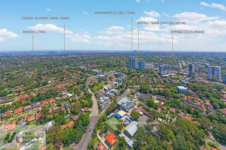 Third view of Homely apartment listing, 2Bed/1B Crandon Road, Epping NSW 2121