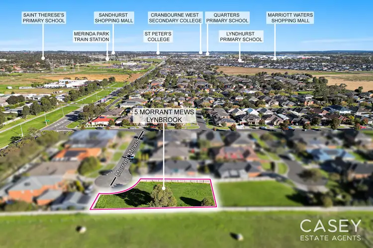 Second view of Homely land listing, 5 Morrant Mews, Lynbrook VIC 3975
