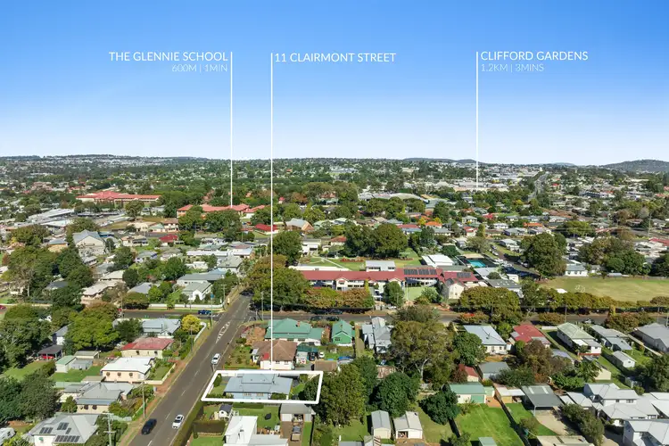 Third view of Homely house listing, 11 Clairmont Street, Newtown QLD 4350