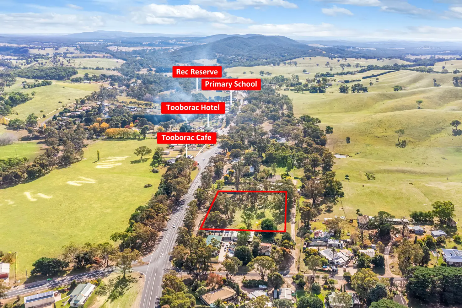 Main view of Homely land listing, 5-9 STATION STREET, Tooborac VIC 3522