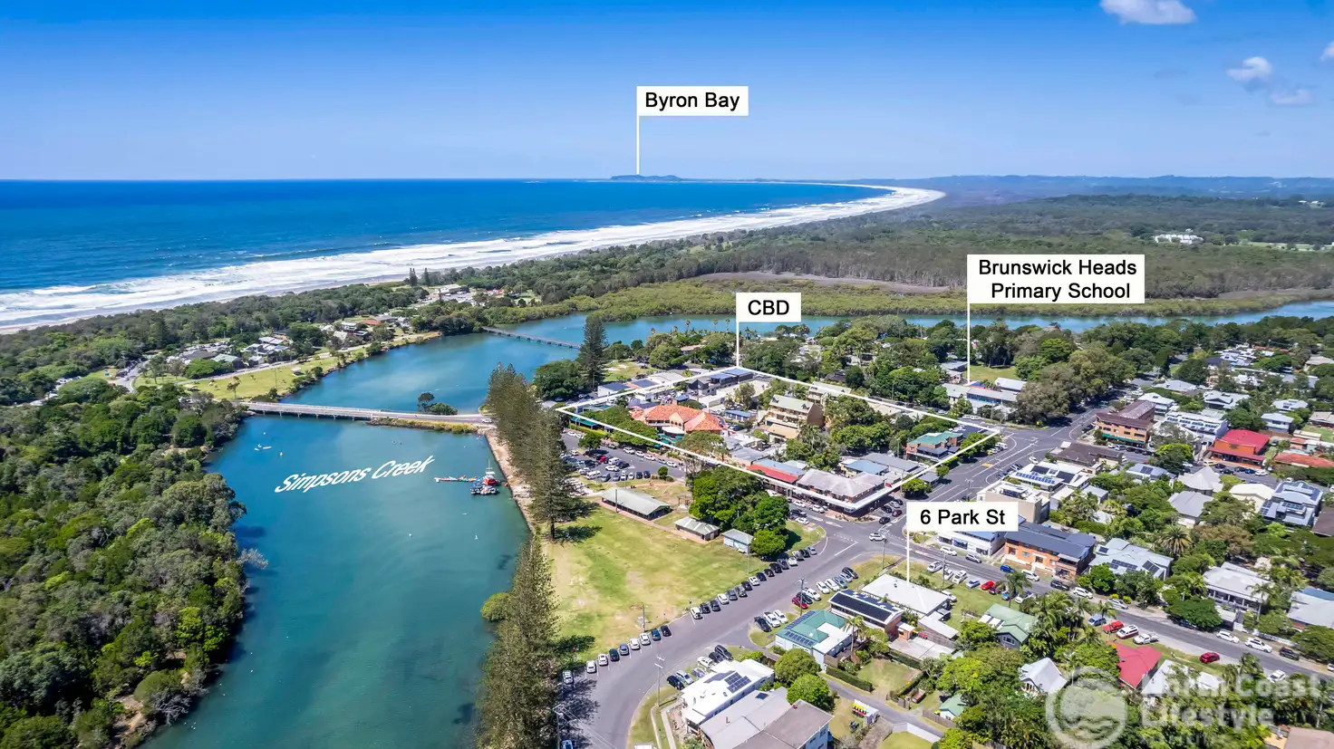 Main view of Homely block of units listing, 6 Park Street, Brunswick Heads NSW 2483