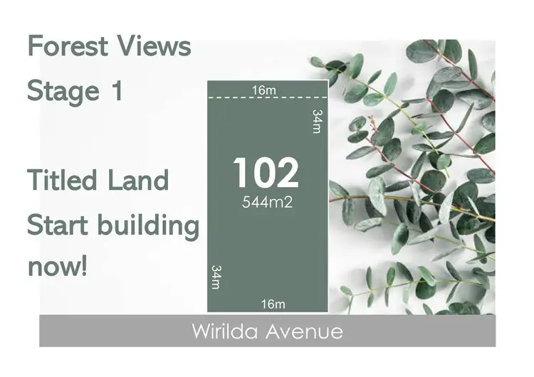 Main view of Homely land listing, LOT 102 Wirilda Avenue, Campbells Creek VIC 3451