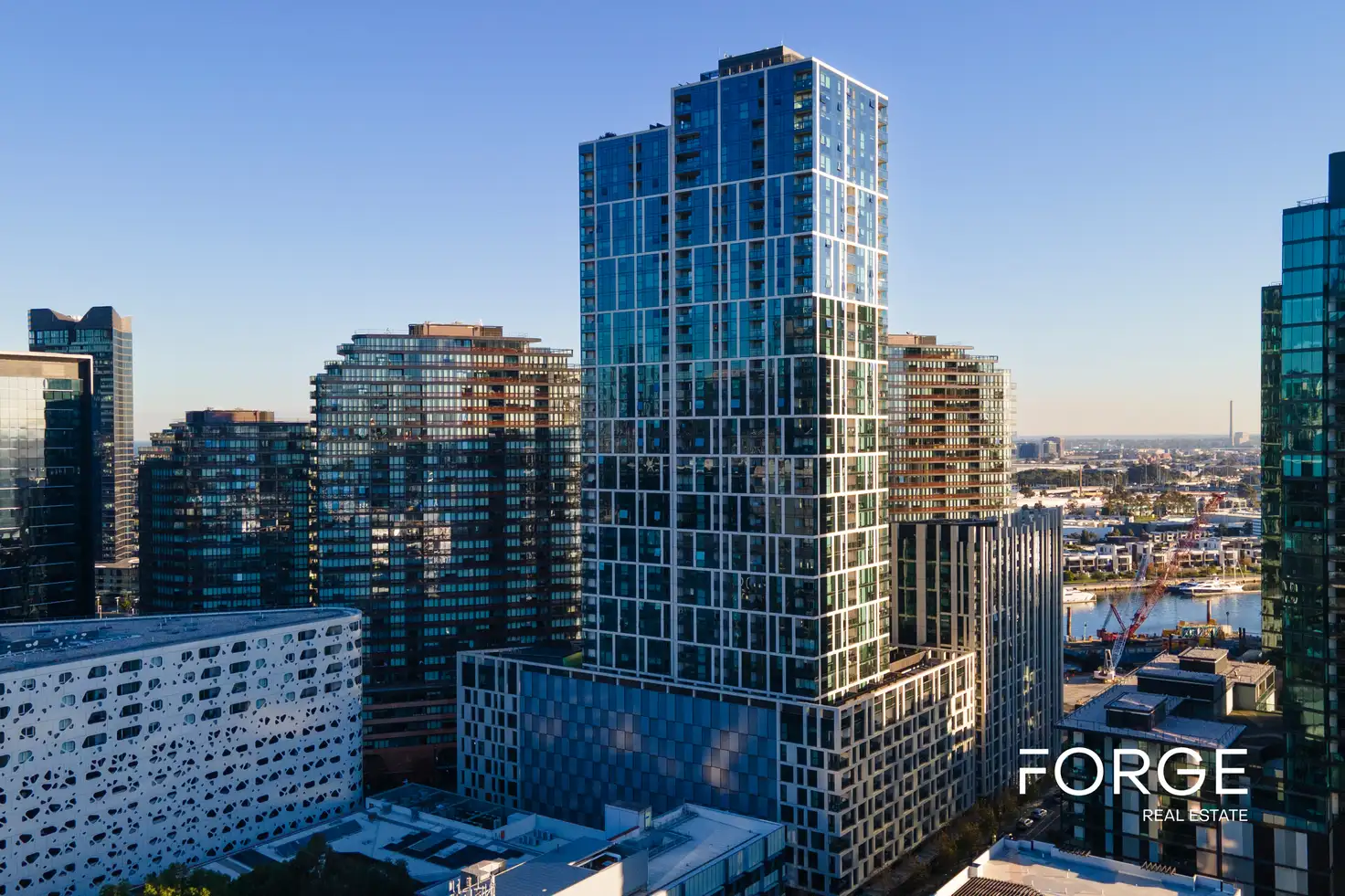 Main view of Homely apartment listing, 1601E/888 Collins Street, Docklands VIC 3008
