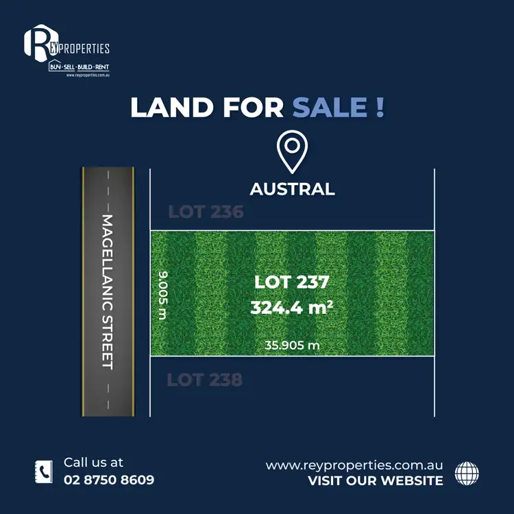 Main view of Homely land listing, 10 Magellanic St, Austral NSW 2179
