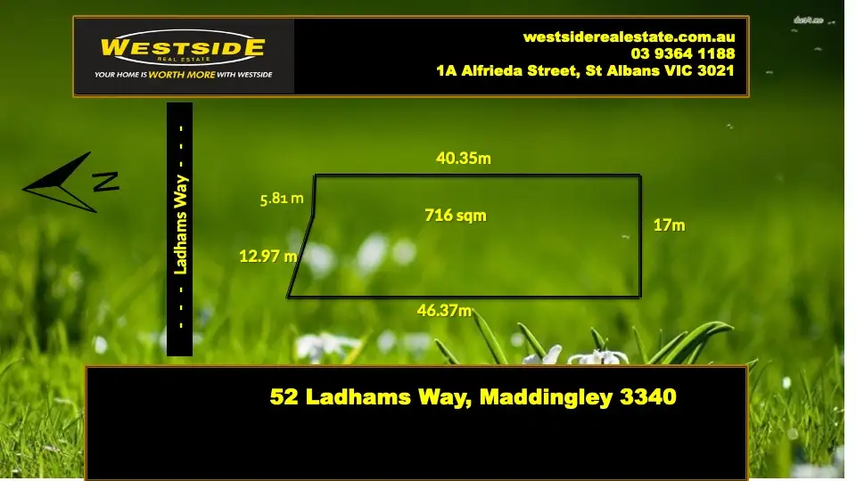 Main view of Homely land listing, 52 Ladhams Way, Maddingley VIC 3340