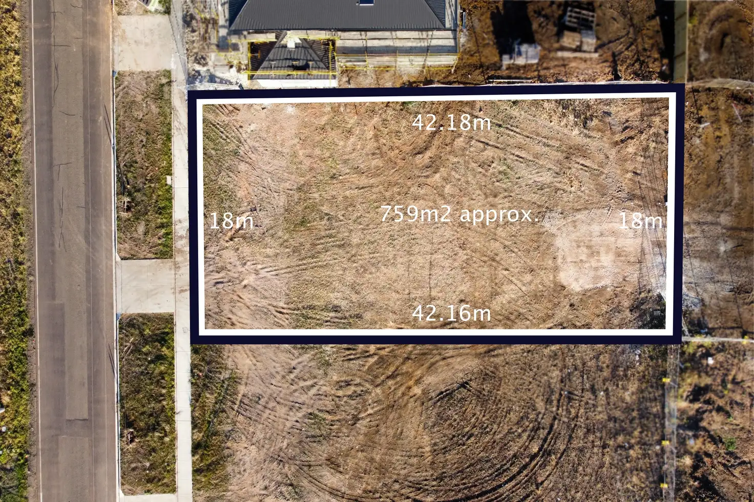 Main view of Homely land listing, 129 McPhillips Road, Bannockburn VIC 3331