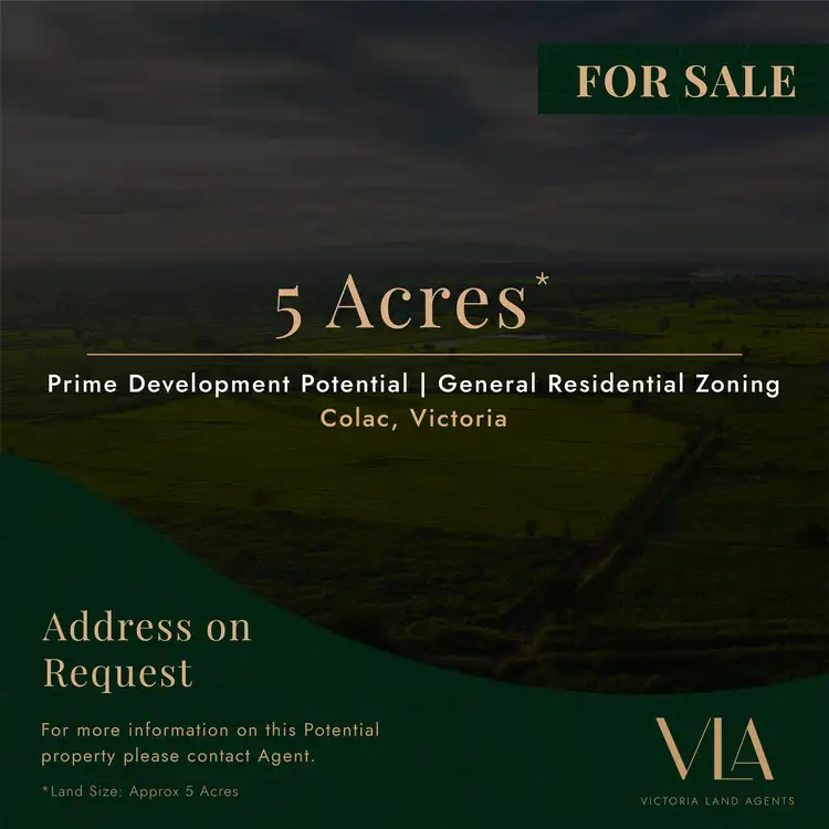 Main view of Homely land listing, Address available on request