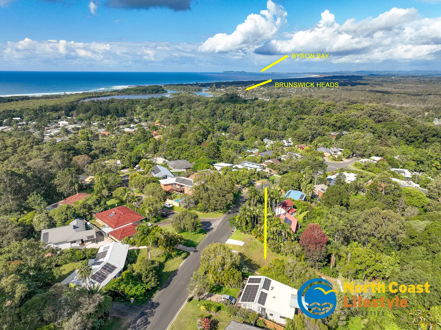 Main view of Homely land listing, LOT A & B, 21 Warrambool Road, Ocean Shores NSW 2483