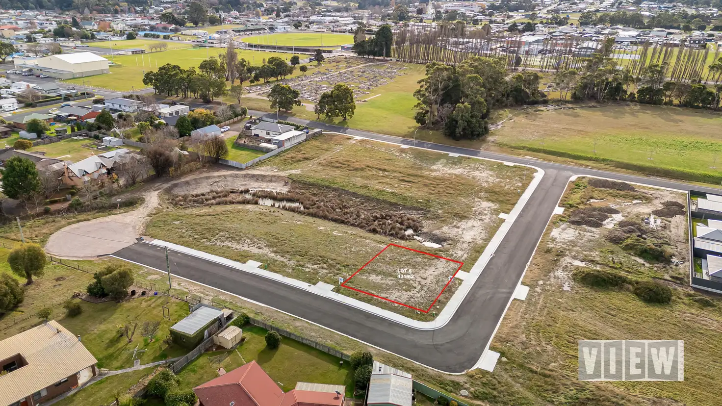 Main view of Homely land listing, LOT 8 Cotton Street, Latrobe TAS 7307