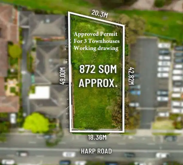 Second view of Homely land listing, 46 Harp Road, Kew VIC 3101