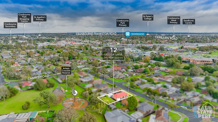 Main view of Homely house listing, 12 Taddor Drive, Cranbourne VIC 3977