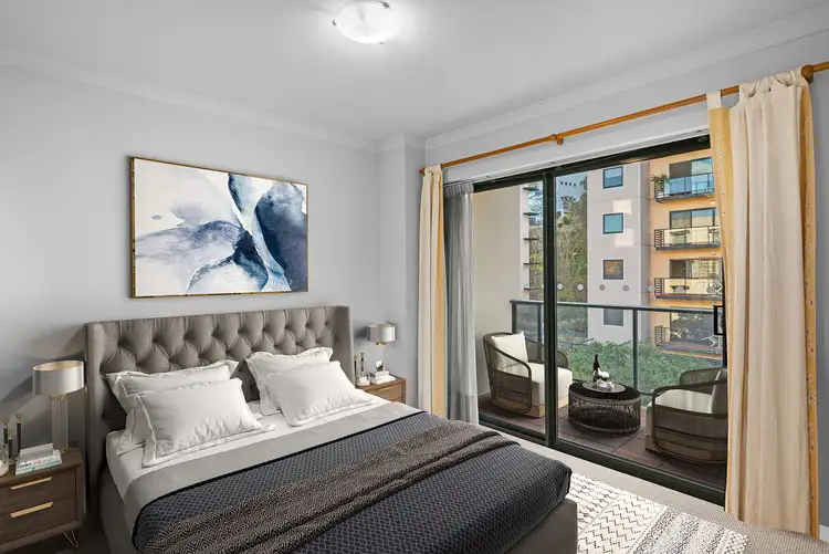 Third view of Homely apartment listing, 21/110 Mounts Bay Road, Perth WA 6000