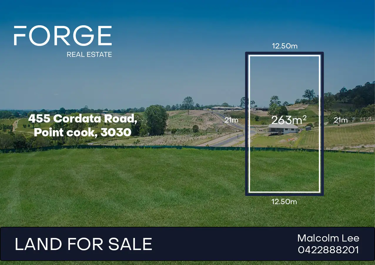Main view of Homely land listing, 455 Cordata Road, Point Cook VIC 3030