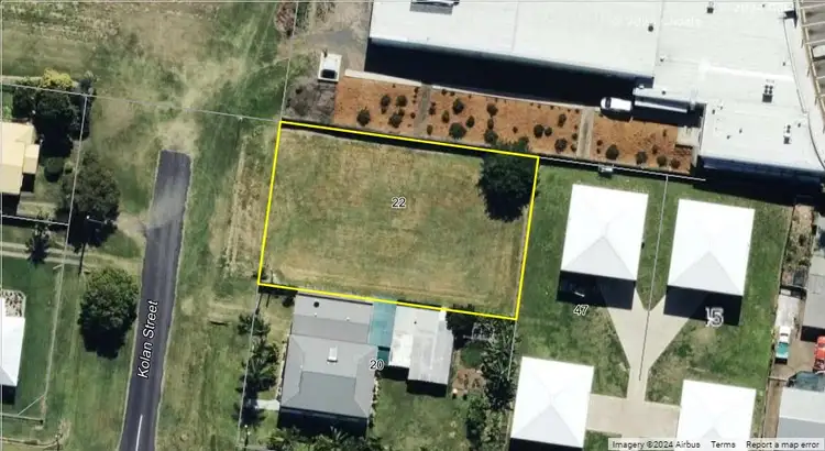 Main view of Homely land listing, 22 Kolan Street, Bundaberg North QLD 4670