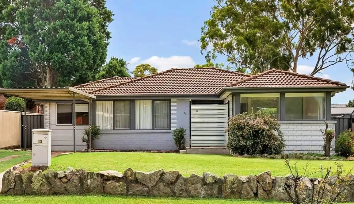 Main view of Homely house listing, 13 Poplar Crescent, Bradbury NSW 2560
