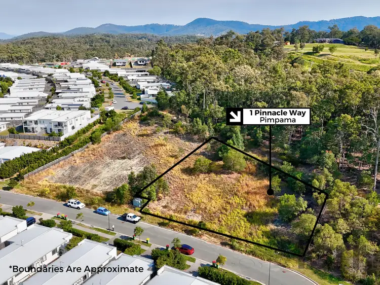 Second view of Homely land listing, 1 Pinnacle Way, Pimpama QLD 4209