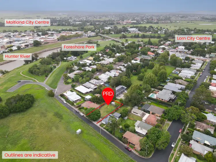 Main view of Homely land listing, 1B Bowden Street, Lorn NSW 2320