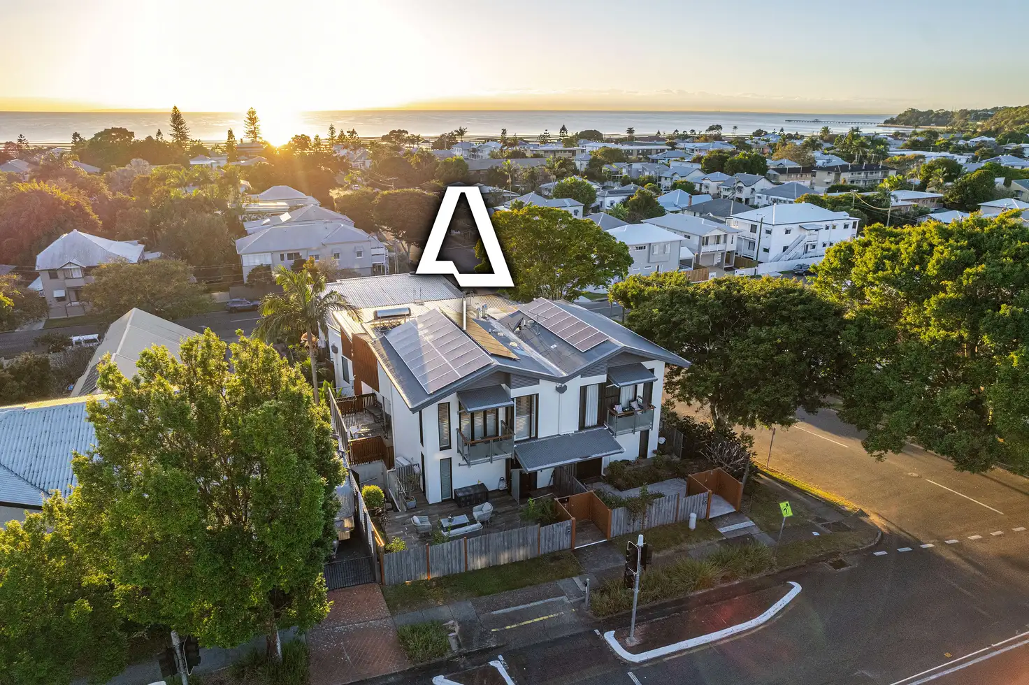 Main view of Homely townhouse listing, 2/6 Sixth Avenue, Sandgate QLD 4017