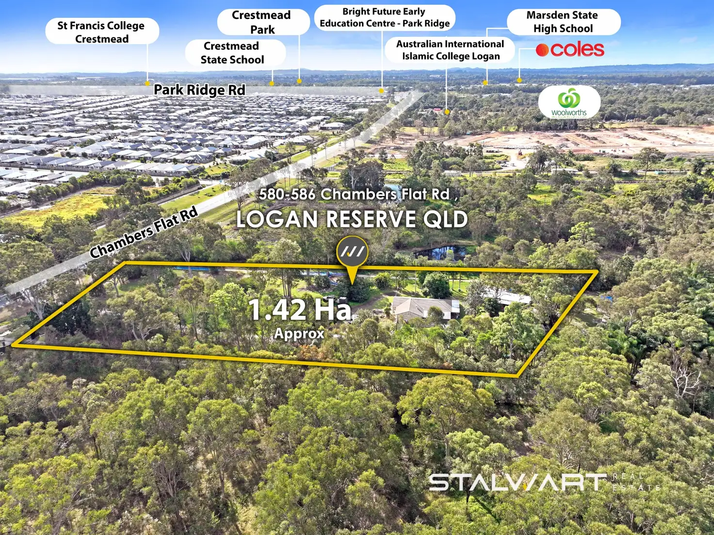 Main view of Homely house listing, 580-586 Chambers Flat Road, Logan Reserve QLD 4133