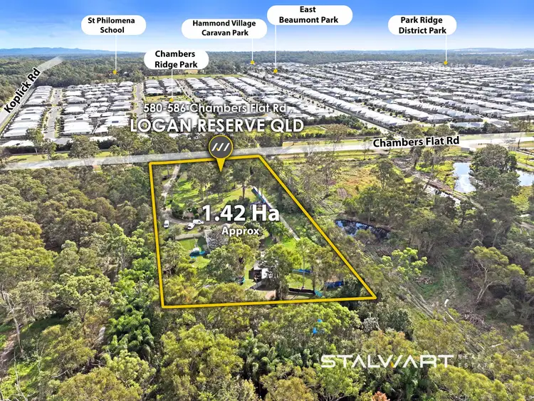 Third view of Homely house listing, 580-586 Chambers Flat Road, Logan Reserve QLD 4133