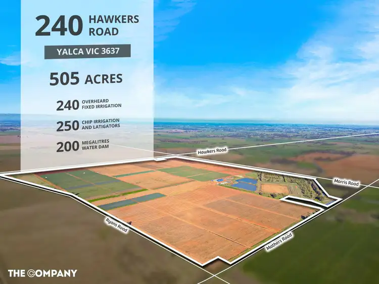 Main view of Homely land listing, 240 Hawkers Rd, Yalca VIC 3637