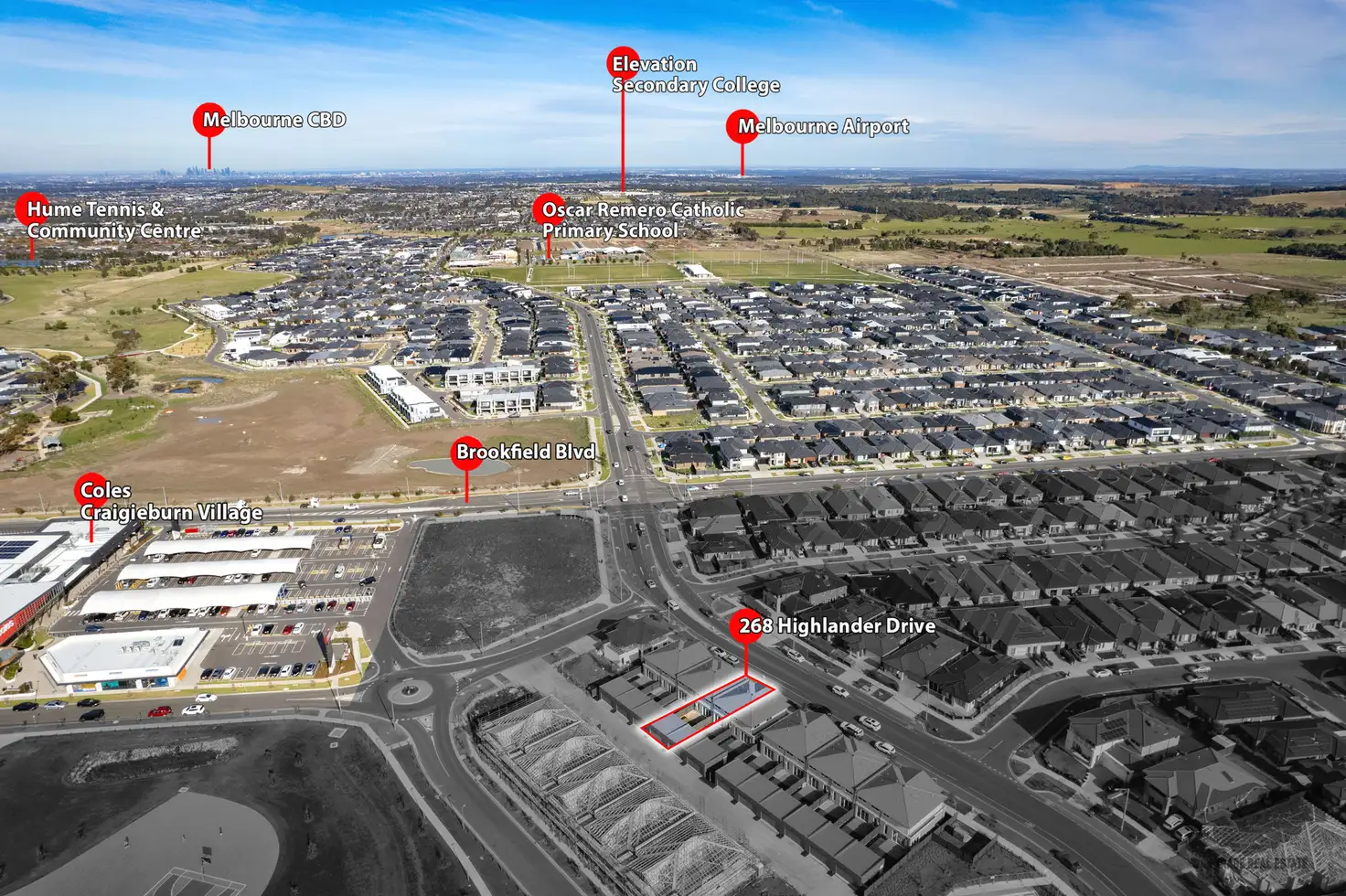 Main view of Homely townhouse listing, 268 Highlander Drive, Craigieburn VIC 3064