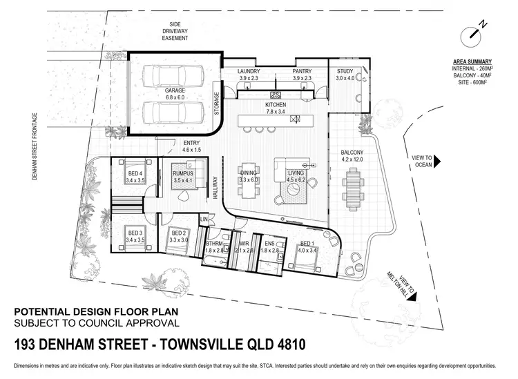 Second view of Homely land listing, 193 Denham Street, North Ward QLD 4810