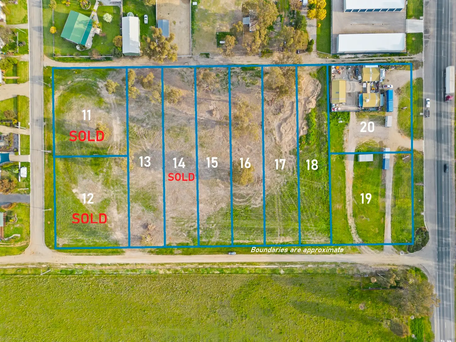 Main view of Homely land listing, Lots 13 - 18 George Street, Tocumwal NSW 2714