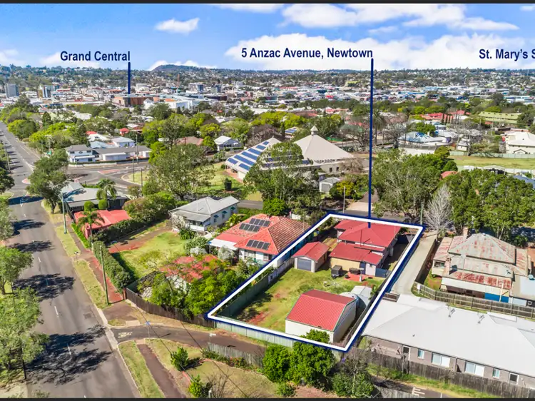 Main view of Homely house listing, 5 Anzac Avenue, Newtown QLD 4350