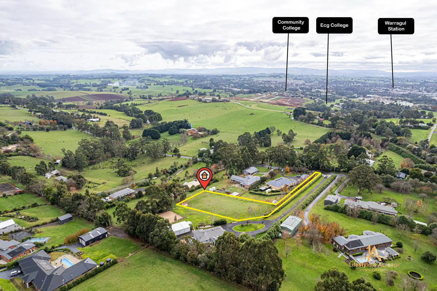 Main view of Homely land listing, 356 East West Road, Warragul VIC 3820