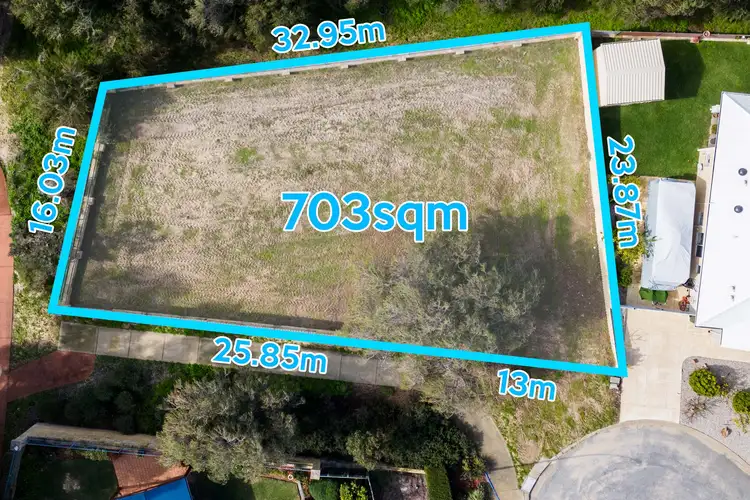 Main view of Homely land listing, 30 Nannup Close, Dawesville WA 6211