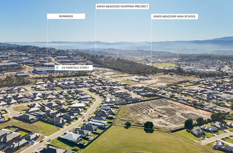 Fourth view of Homely land listing, 24 Parkfield Drive, Youngtown TAS 7249