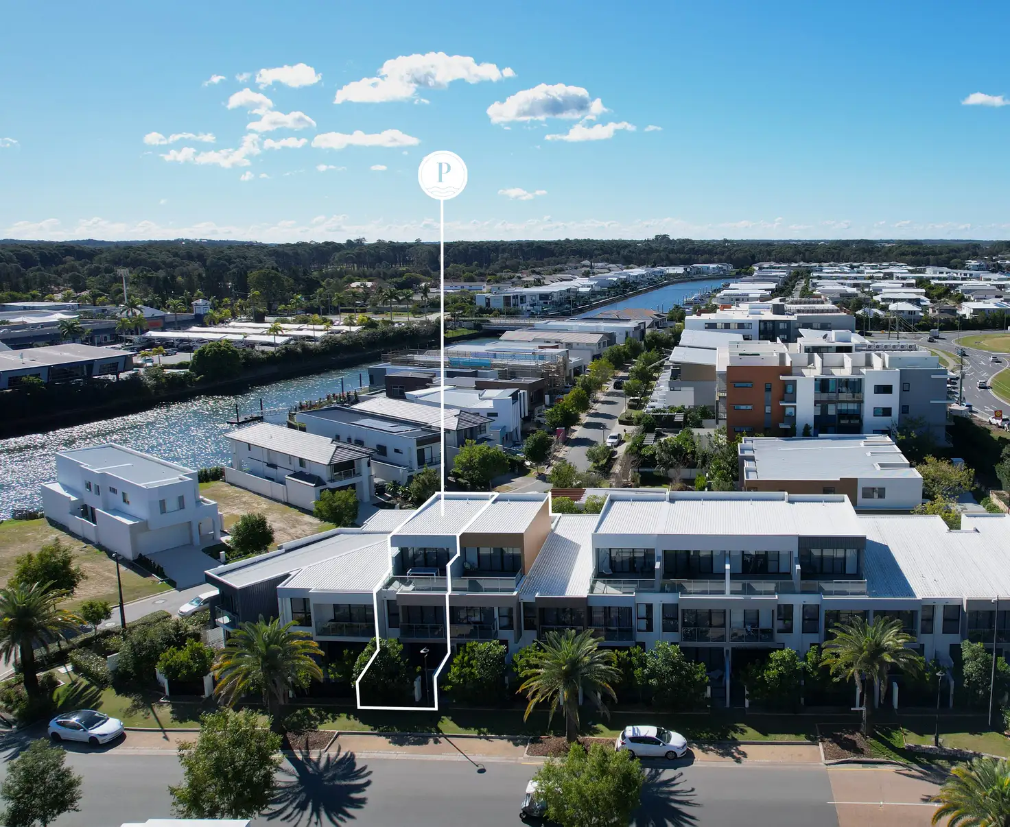 Main view of Homely townhouse listing, 5103 Point Drive, Hope Island QLD 4212