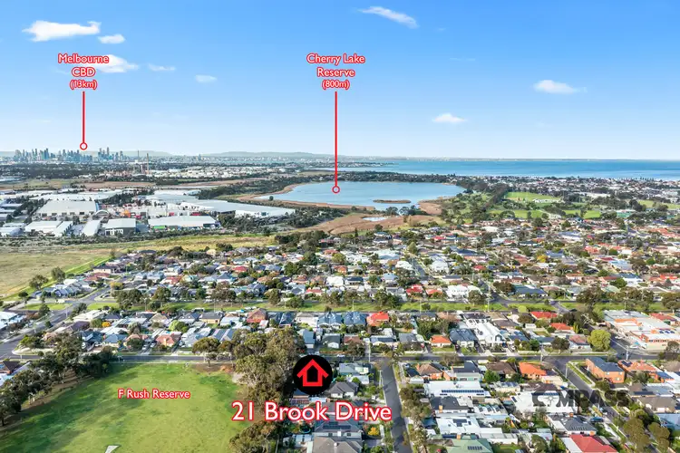 Second view of Homely house listing, 21 BROOK DRIVE, Altona VIC 3018
