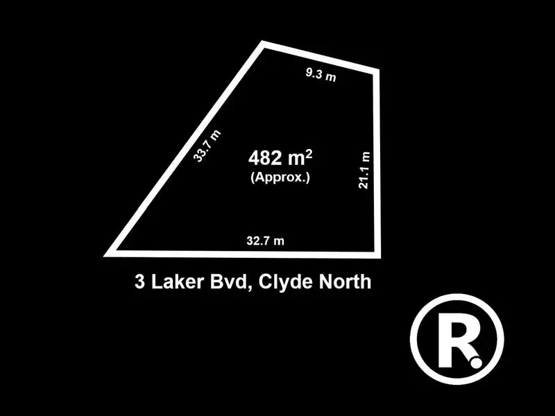 Main view of Homely land listing, 3 Laker Boulevard, Clyde North VIC 3978