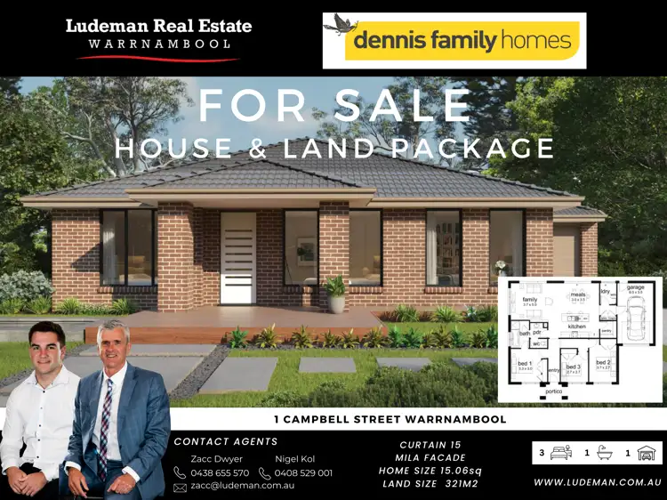 Second view of Homely land listing, 1 Campbell Street, Warrnambool VIC 3280