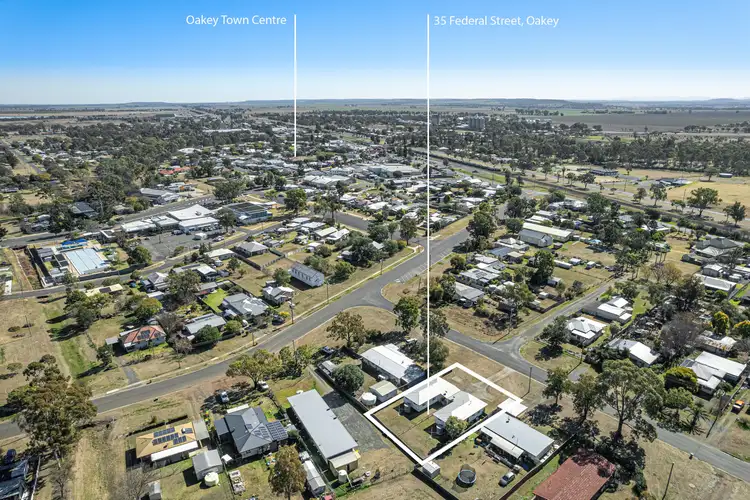 Second view of Homely semi-detached listing, 35 Federal Street, Oakey QLD 4401