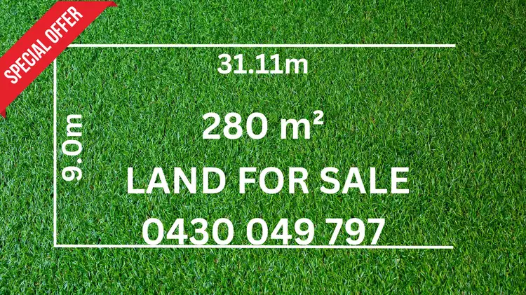 LAND FOR SALE ZERO LOT! 20K OFF ON LISTED PRICE, Grantham Farm NSW 2765