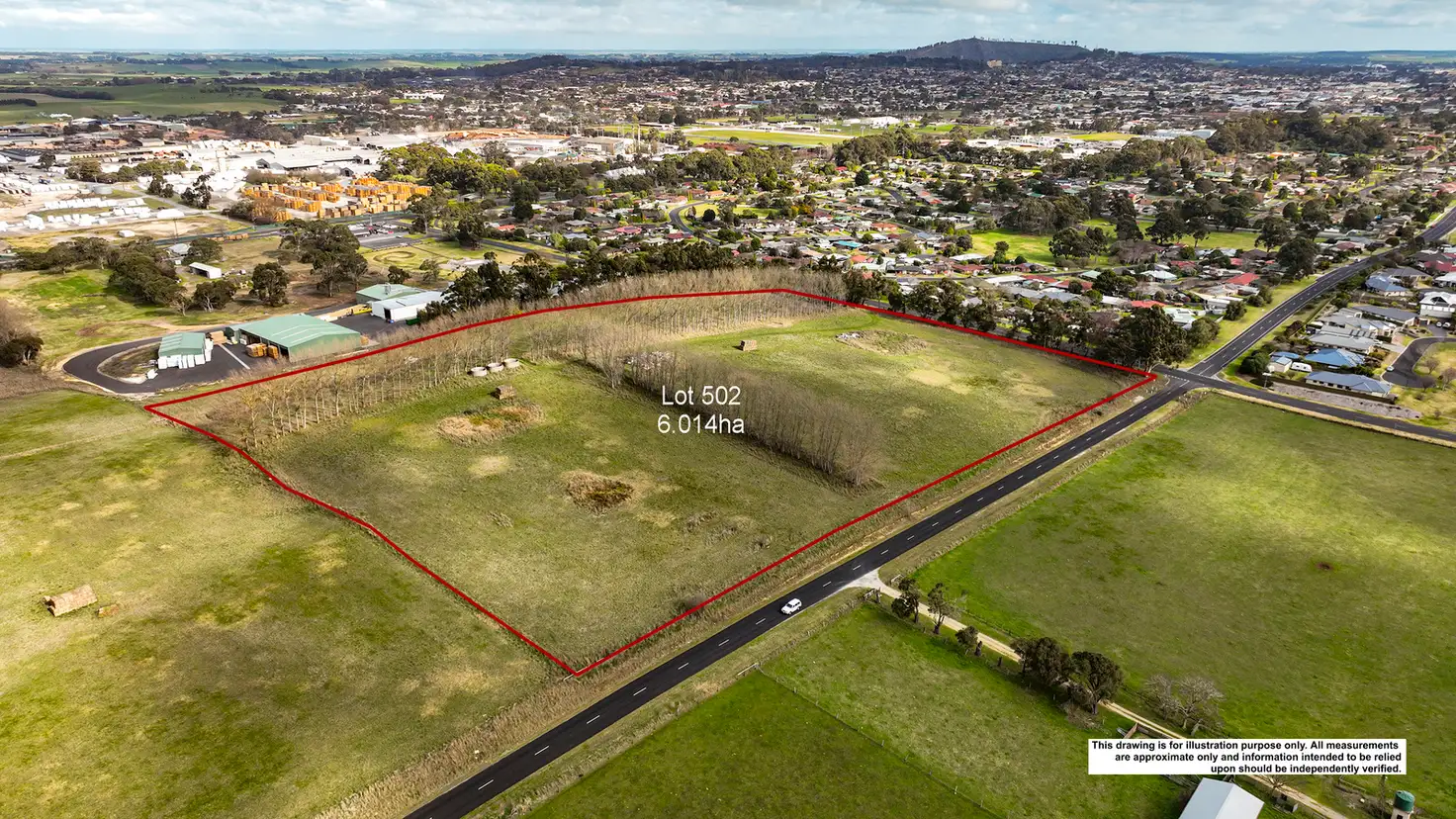 Main view of Homely land listing, LOT 502 Cnr Attamurra Rd and Sycamore Rd, Glenburnie SA 5291