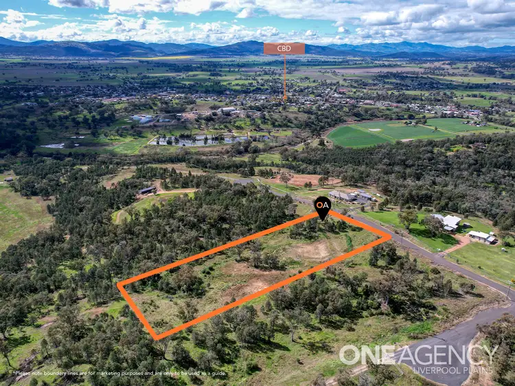 Main view of Homely land listing, 1A Grandview Place, Quirindi NSW 2343