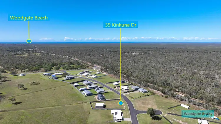 Third view of Homely land listing, 39 KINKUNA DRIVE, Woodgate QLD 4660