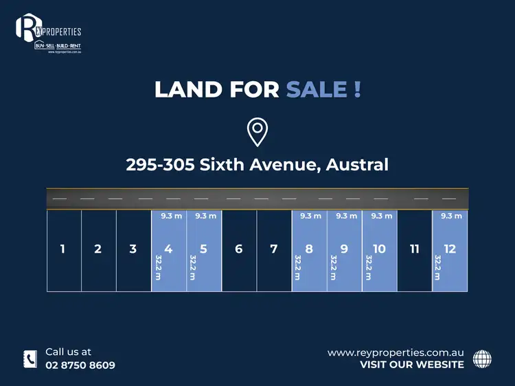 LOT 9, 295 Sixth Avenue, Austral NSW 2179