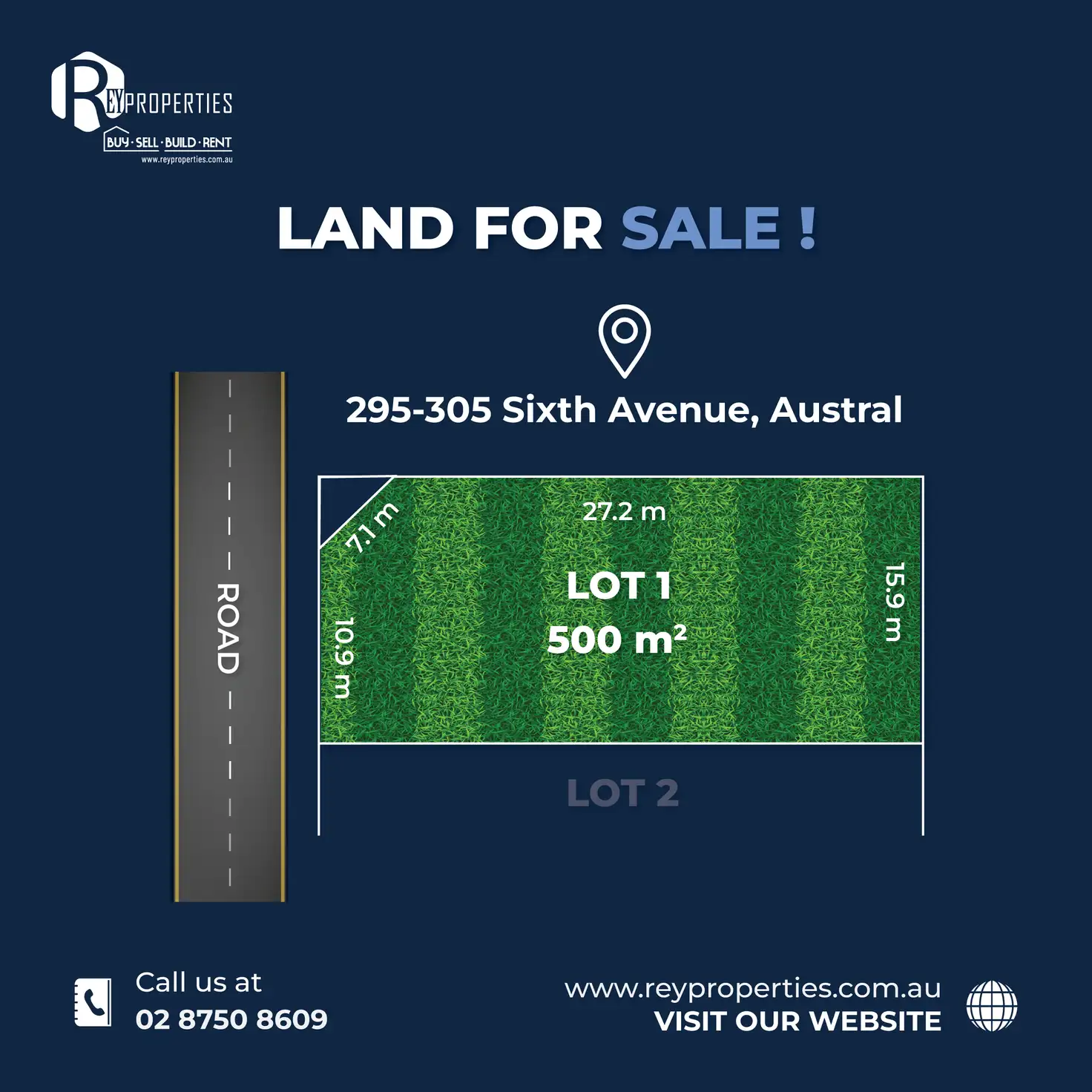 Main view of Homely land listing, LOT 1, 295 Sixth Avenue, Austral NSW 2179