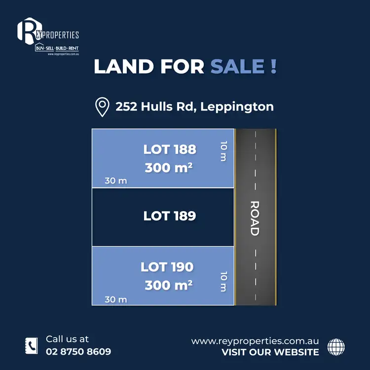 Main view of Homely land listing, LOT 188, 52 Hulls Rd, Leppington NSW 2179