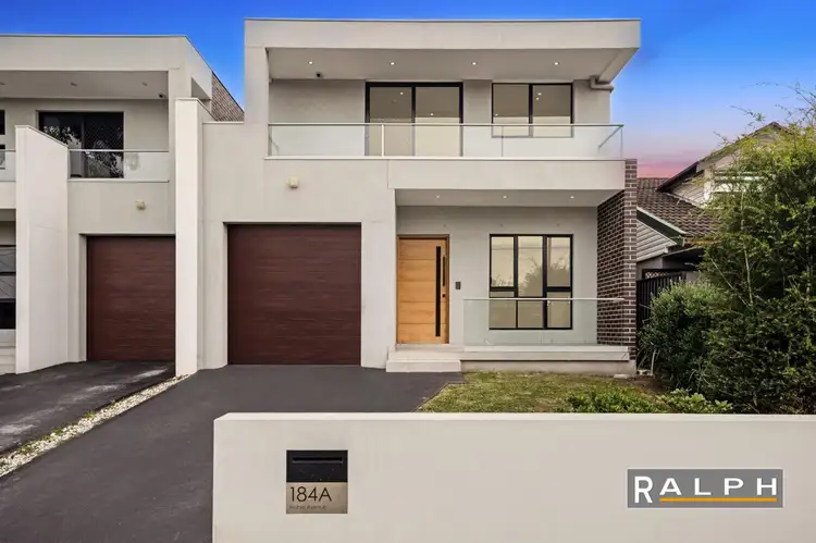 Main view of Homely semi-detached listing, 184A Noble Avenue, Greenacre NSW 2190