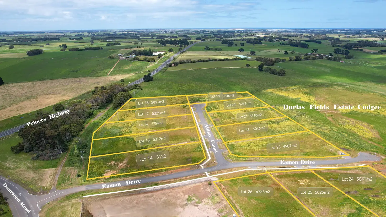 Main view of Homely land listing, 1 Dwarroon Road, Cudgee VIC 3265