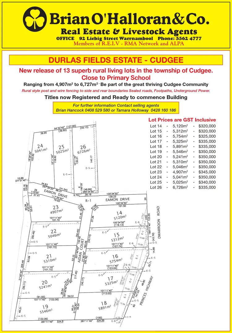 Third view of Homely land listing, 1 Dwarroon Road, Cudgee VIC 3265