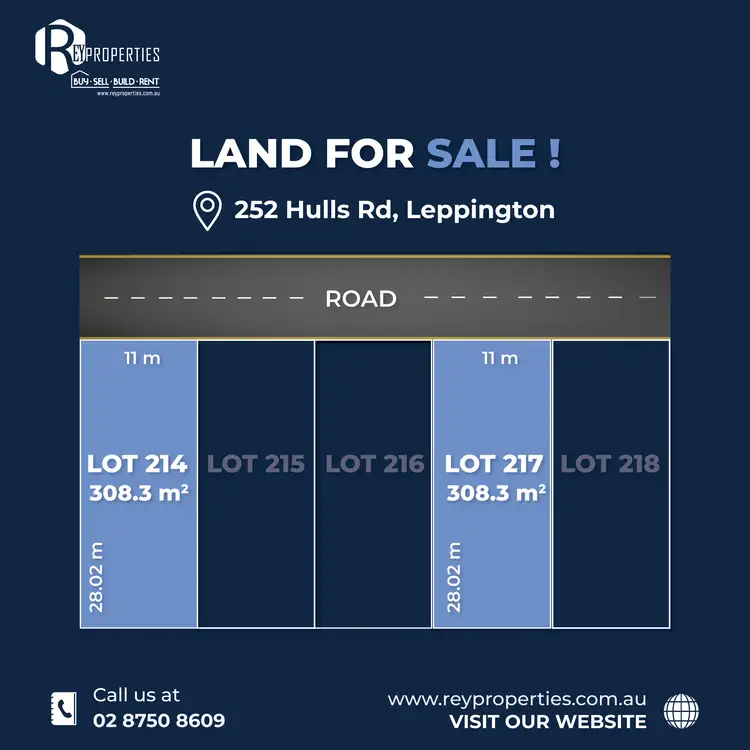 Main view of Homely land listing, LOT 217 52 Hulls Road, Leppington NSW 2179